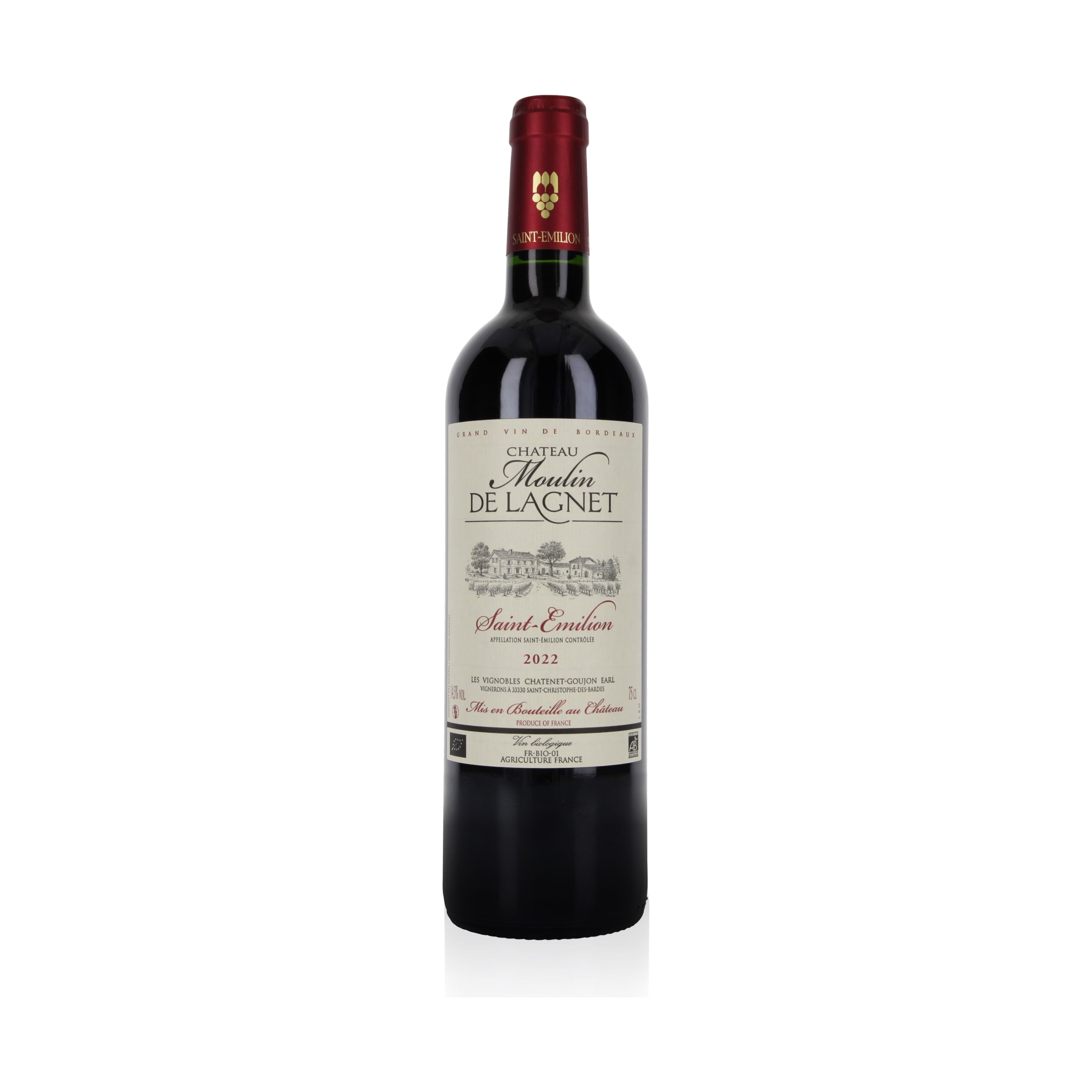 Château Moulin de Lagnet, St. Emilion 2022